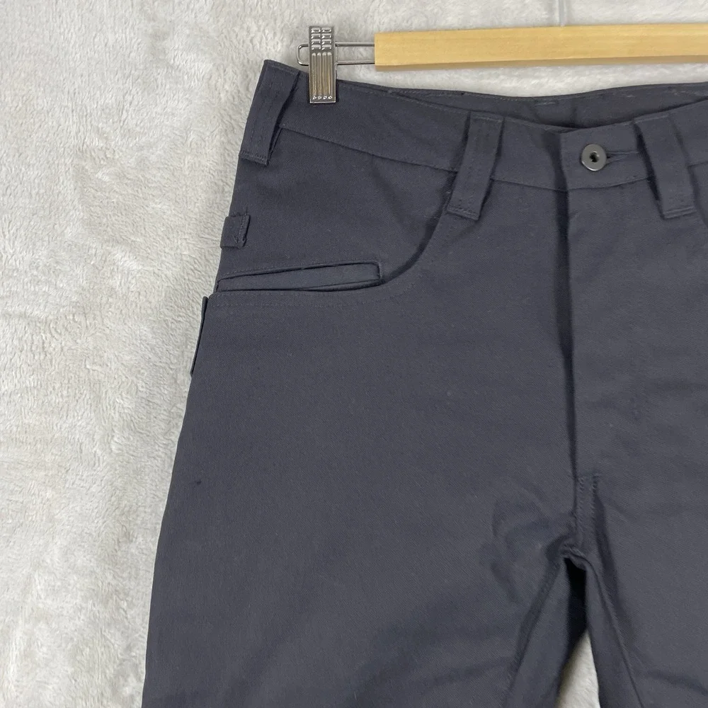 1620 Workwear Black Pants Mens 32 (fits 30x27) Made in USA Cordura